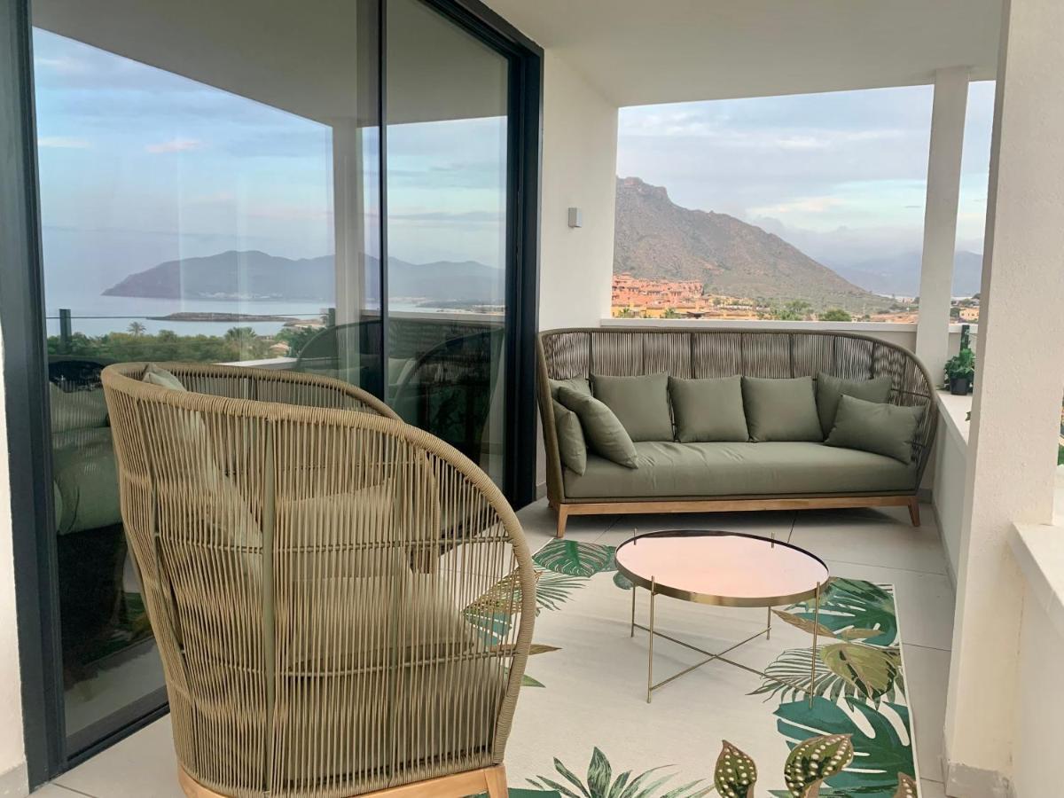 Rooftop With Beautiful Sea View Isla Plana Bagian luar foto