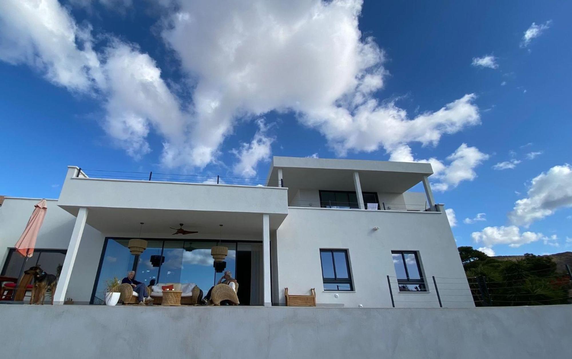 Rooftop With Beautiful Sea View Isla Plana Bagian luar foto