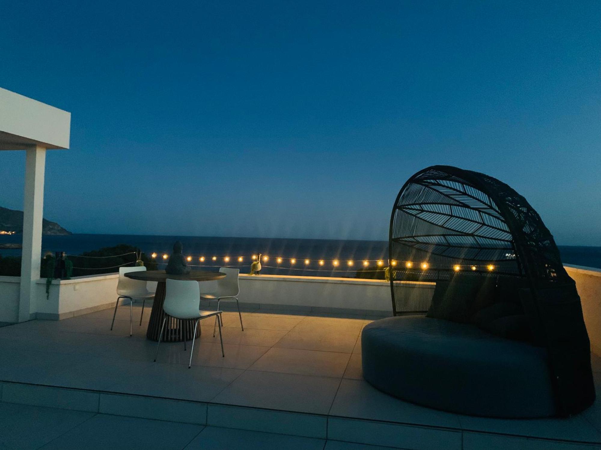 Rooftop With Beautiful Sea View Isla Plana Bagian luar foto
