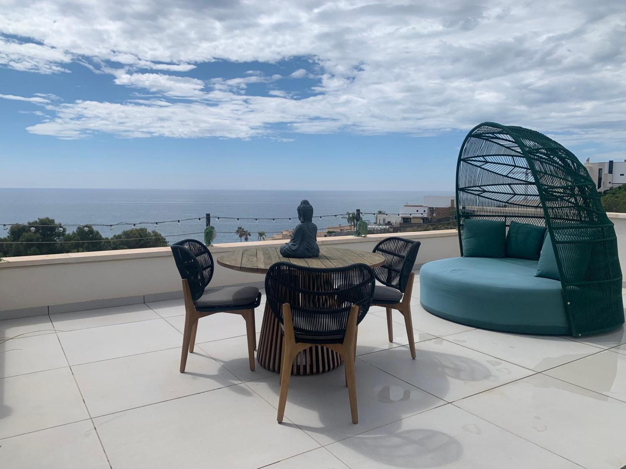 Rooftop With Beautiful Sea View Isla Plana Bagian luar foto
